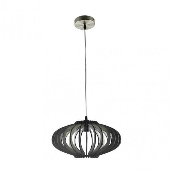 FABRILAMP Colgante Sapelli 1xE27 Madera café 35D