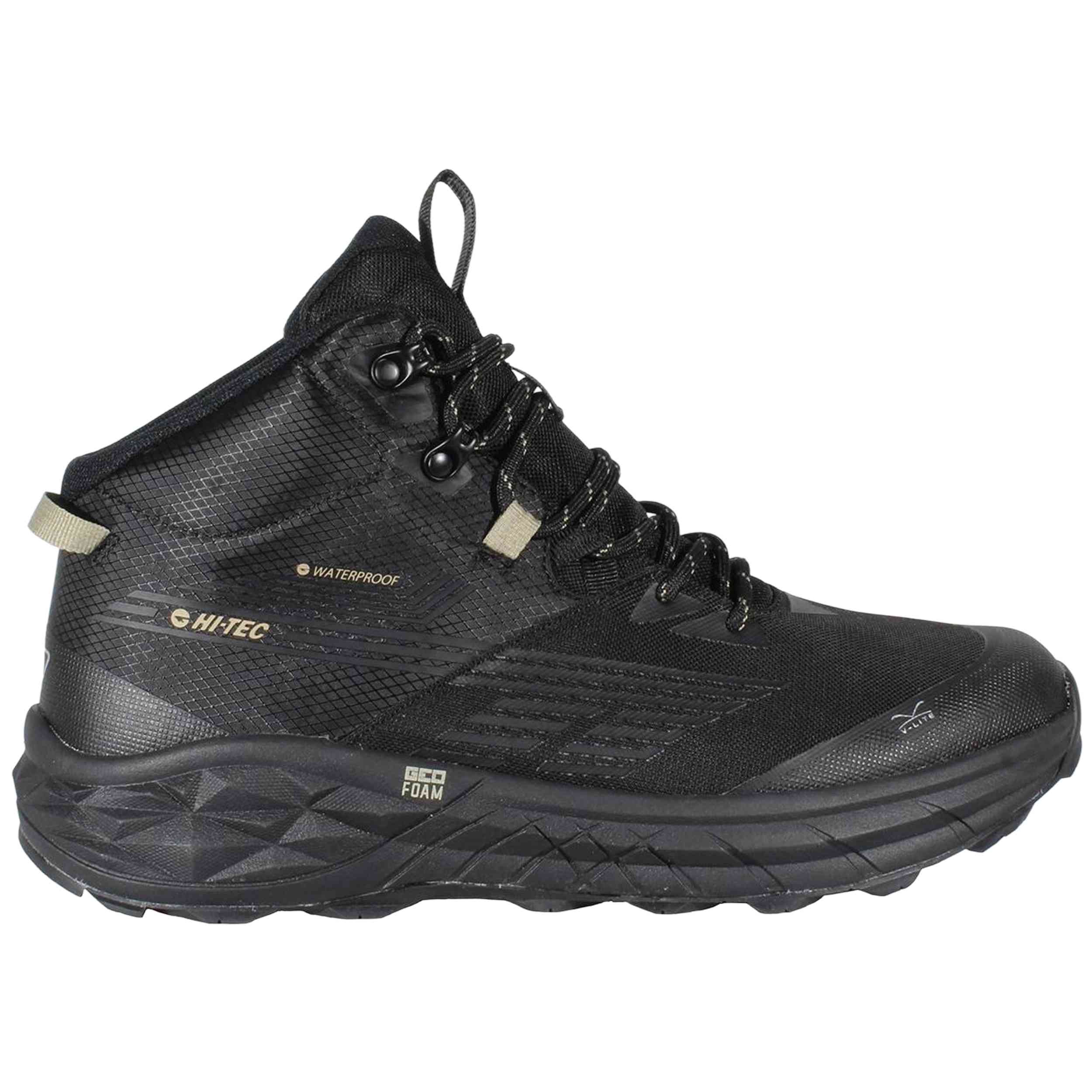 Botas Hi-Tec modelo Fuse Trail Mid para Hombre en color Negro