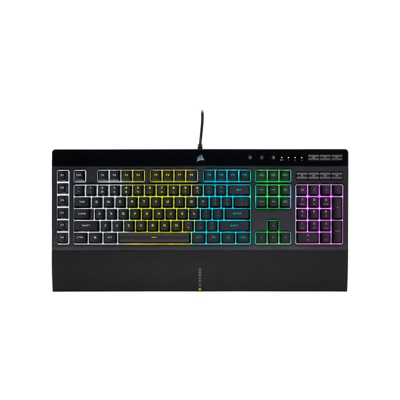 Corsair - K55 RGB PRO teclado Juego USB QWERTY Español Negro CH-9226765-ES