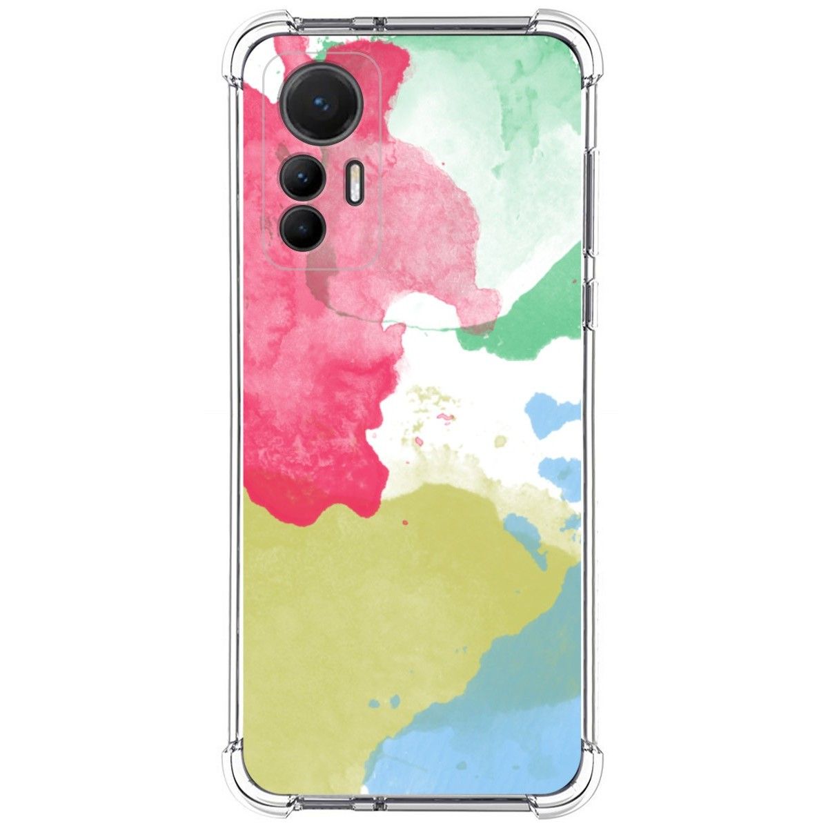 Funda Silicona Antigolpes para Xiaomi 12 Lite 5G diseño Acuarela 02 Dibujos