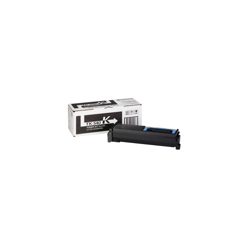 KYOCERA - TK-540K cartucho de tóner 1 pieza(s) Original Negro 1T02HL0EU0