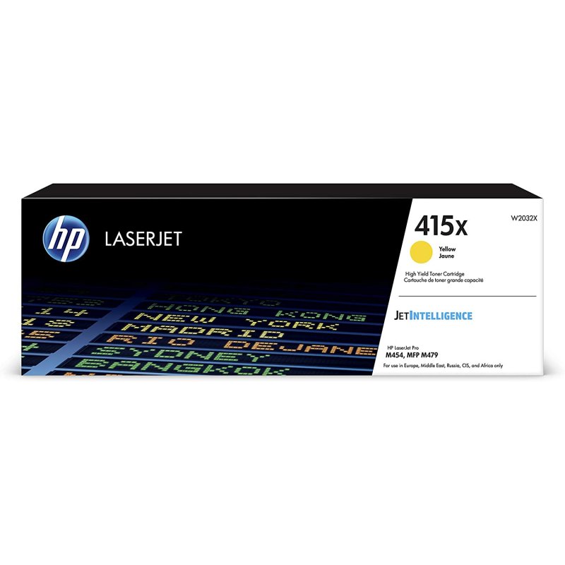 Hp 415x original high capacity yellow toner