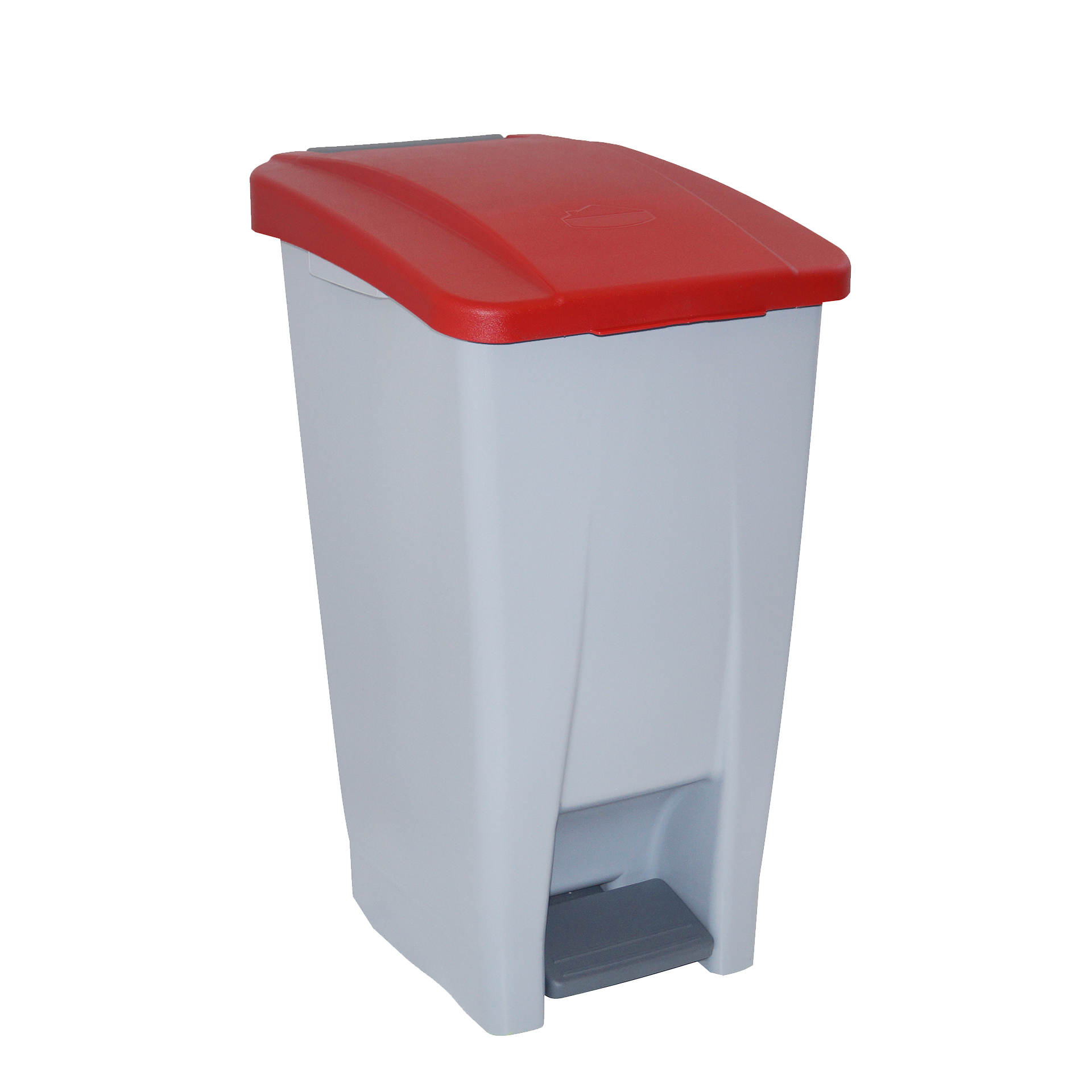 Contenedor Selectivo Denox 60L con Tapa de Pedal y Ruedas