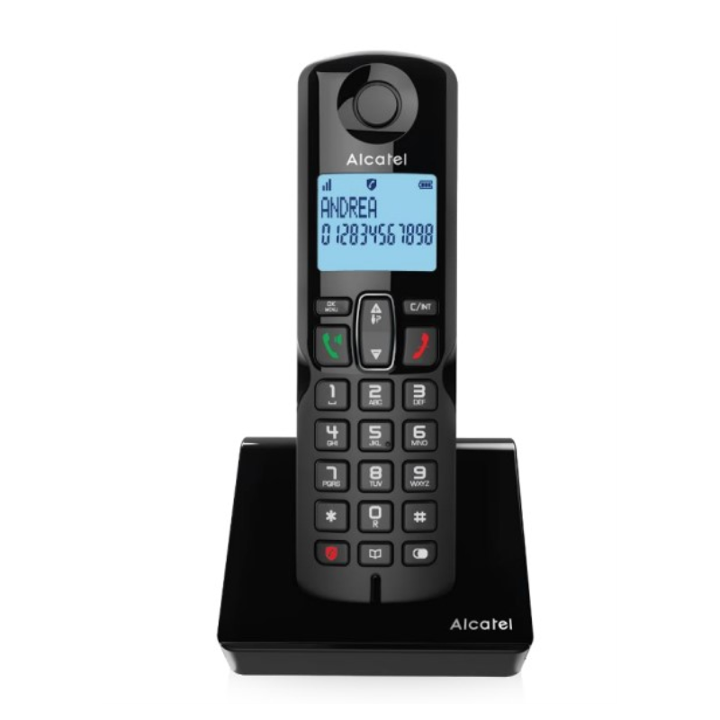 Teléfono Alcatel S280 DUO EWE BLK con Bloqueo de Llamadas