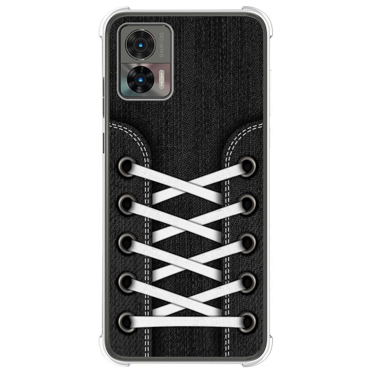 Funda Silicona Antigolpes para Motorola Edge 30 Neo 5G diseño Zapatillas 02 Dibujos