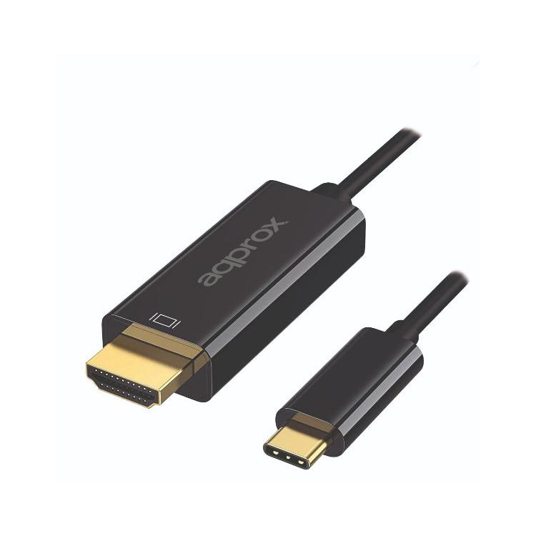 Approx Adaptador Type-C a HDMI 4K - Alta Calidad