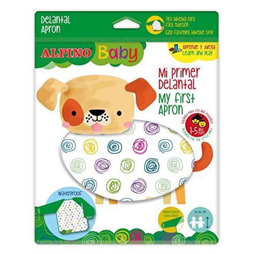 Alpino Baby Delantal para BebÃ©  Mi Primer Delantal  Delantal Impermeable para BebÃ© Babero de BebÃ© de Manga Larga para Pintar