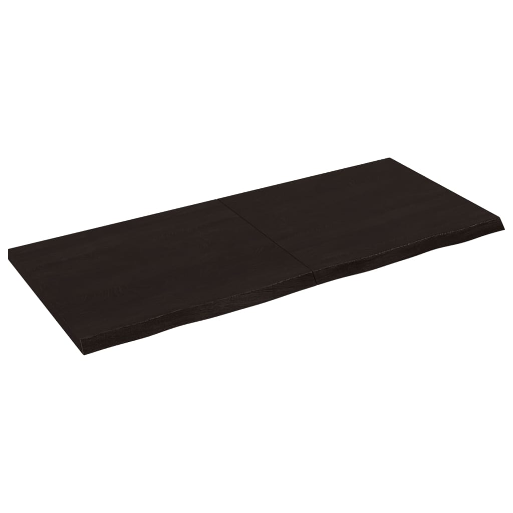 vidaXL Encimera de Baño Tablero Plegable de Mesa Madera Tratada Color Marrón claro,  Natural,  Gris oscuro y mas