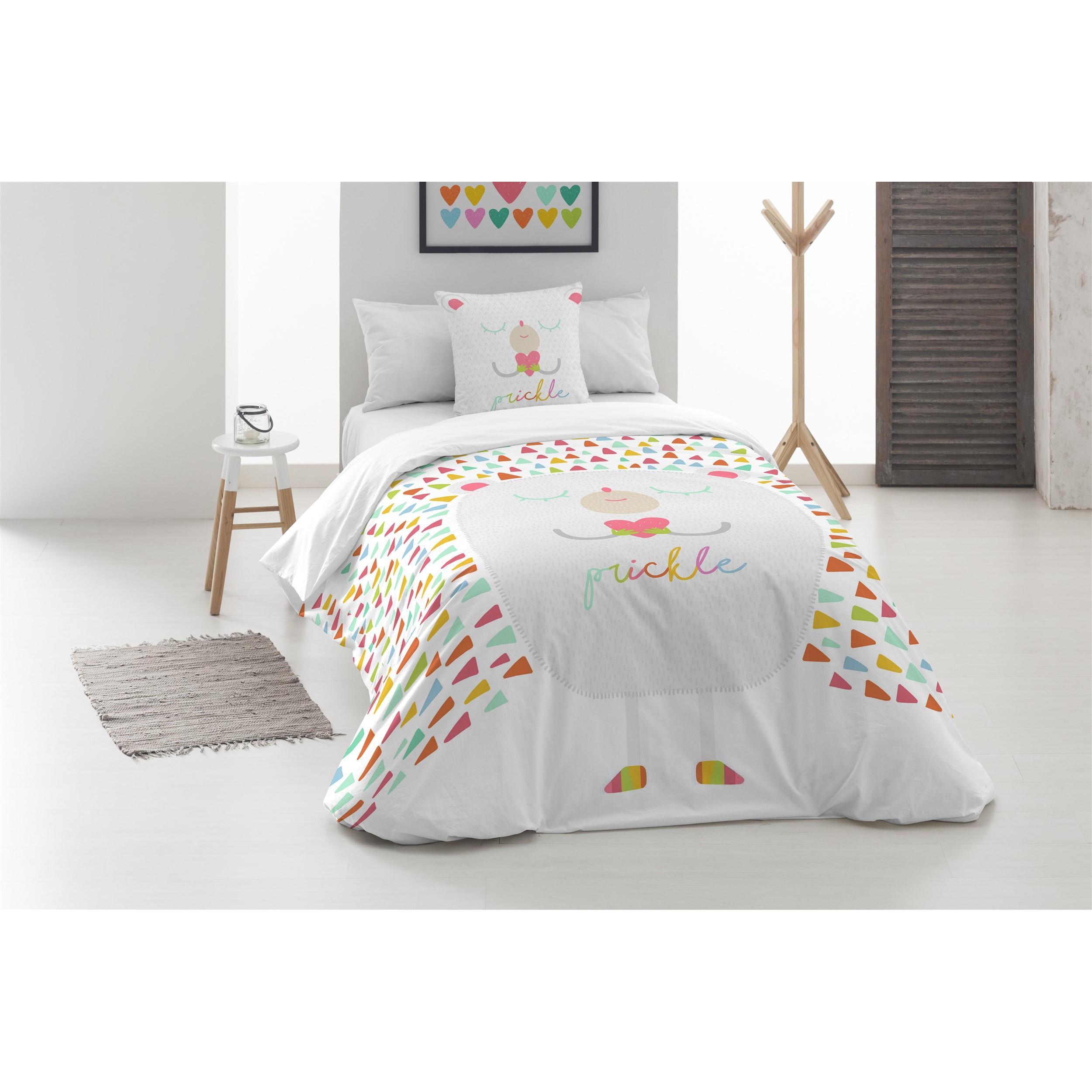 BOHEME - Funda nórdica Infantil Prickle 140X200, 100% algodón. Incluye funda de almohada