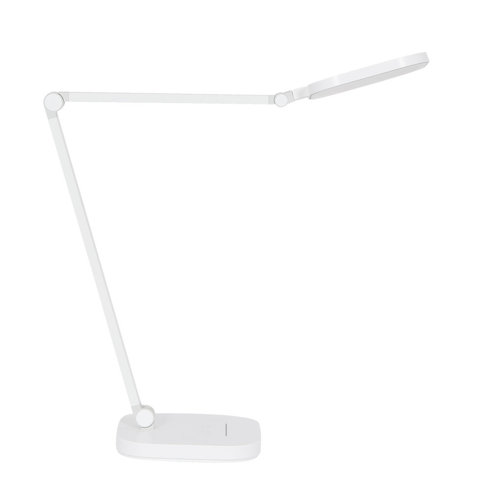 Fabrilamp Woku Lampe de Table Blanc 7W LED CCT Pliable/Ajustable