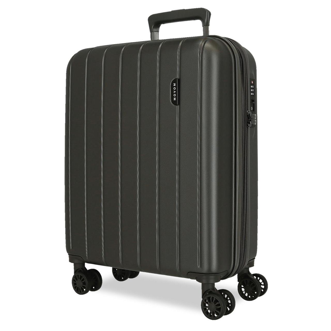 Maleta de cabina extensible rígida 55cm Movom Wood