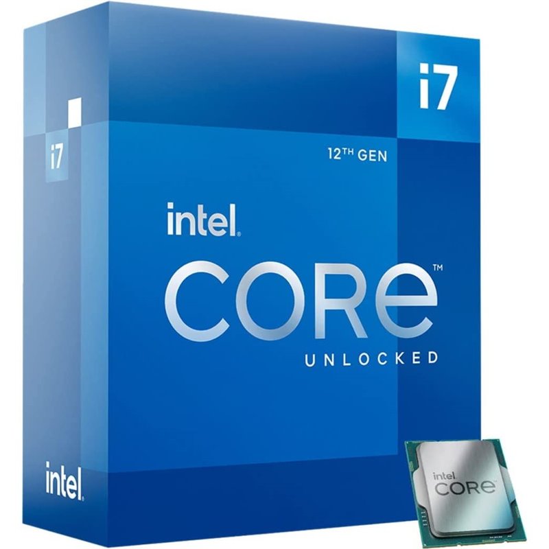 Procesador Intel Box Core i7 i7-12700KF 3.60Ghz 25M Alder Lake-S