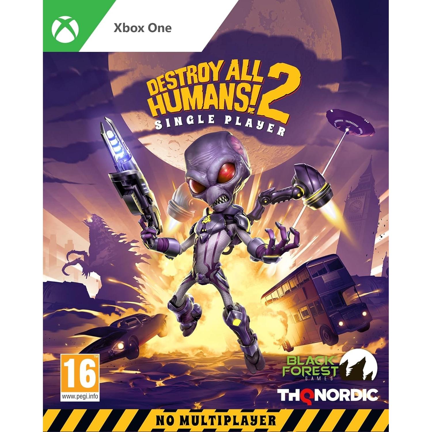 Destroy All Humans! 2, Reprobed Juego para Consola Microsoft XBOX One, PAL ESPAÑA