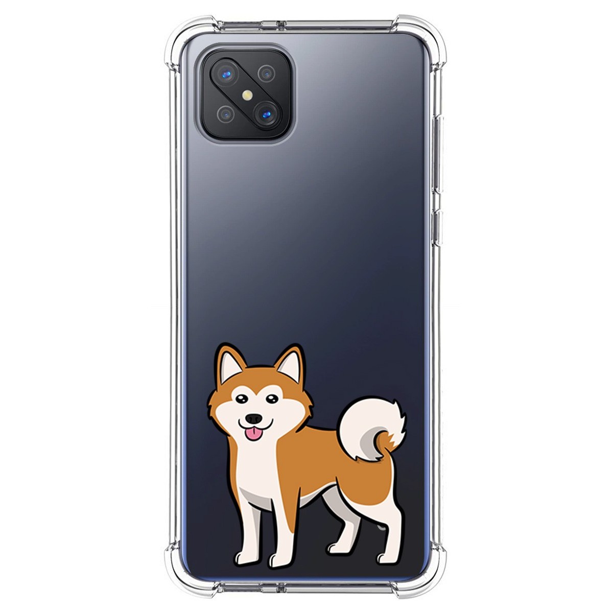 Funda Silicona Antigolpes para Oppo Reno 4Z 5G diseño Perros 02 Dibujos