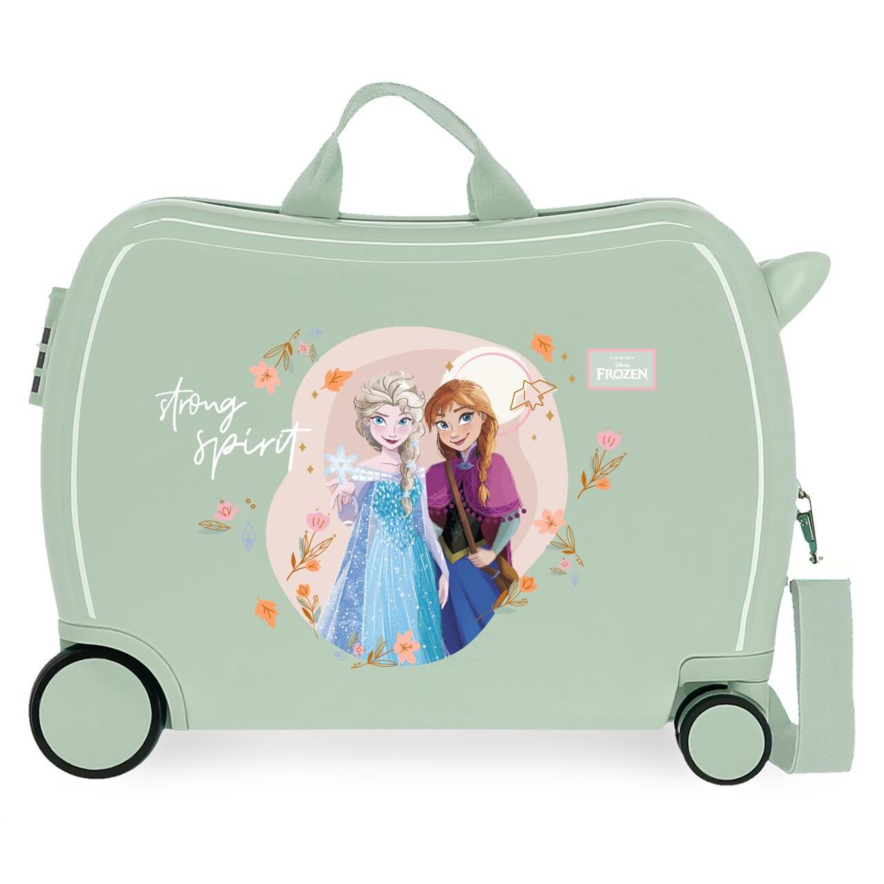 Disney Maleta Correpasillos ABS Rígida Strong Spirit Verde