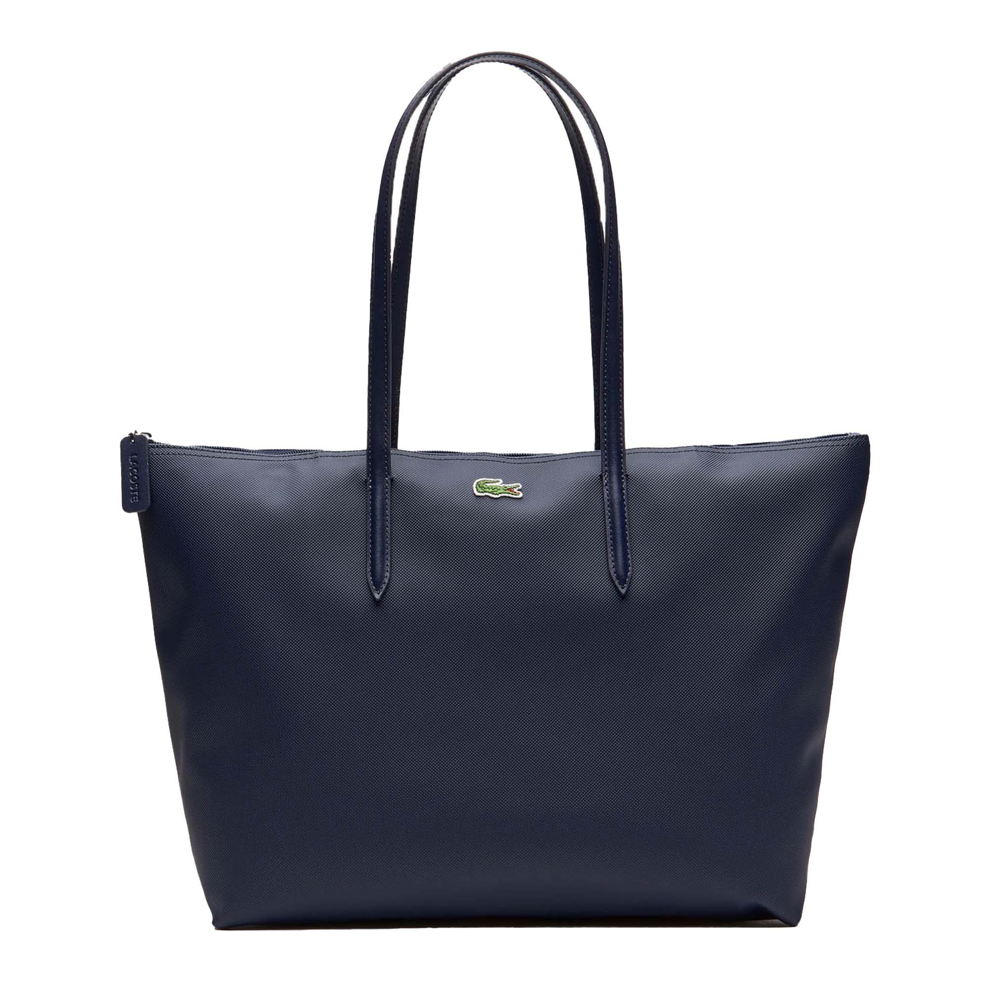 LACOSTE bolso de señora - L1212 Core Essentials Shopping Bag, 30x34x14cm (HxAxP) L1212 Core Essentials Crossover Bag