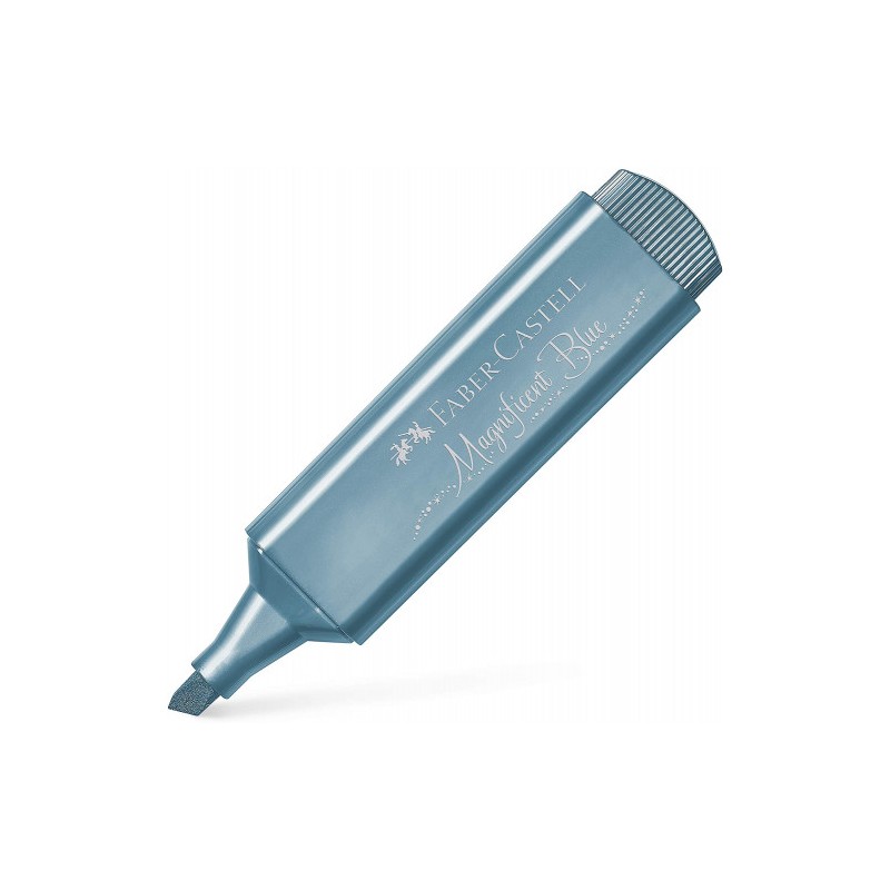 Faber-Castell - Textliner 46 marcador 1 pieza(s) Azul metálico 154647