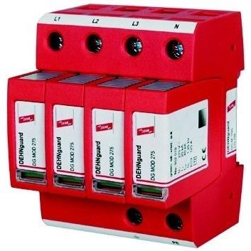 Descargador de sobretensiones DEHNguard M TNS 275, 4 polos para redes de 230 V CA
