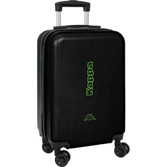 Safta - Maleta de Cabina Kappa Black Medidas Maleta 55x34,5cm - Maleta de Cabina Kappa Black Ligera, Resistente para Equipaje de Mano