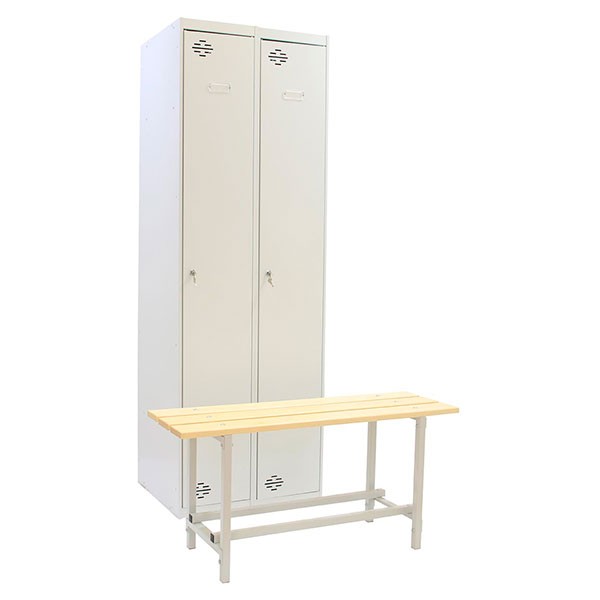 Estantería SIMONRACK Simonlocker diy sin 2/2 300 (ini+addi+bench) gris