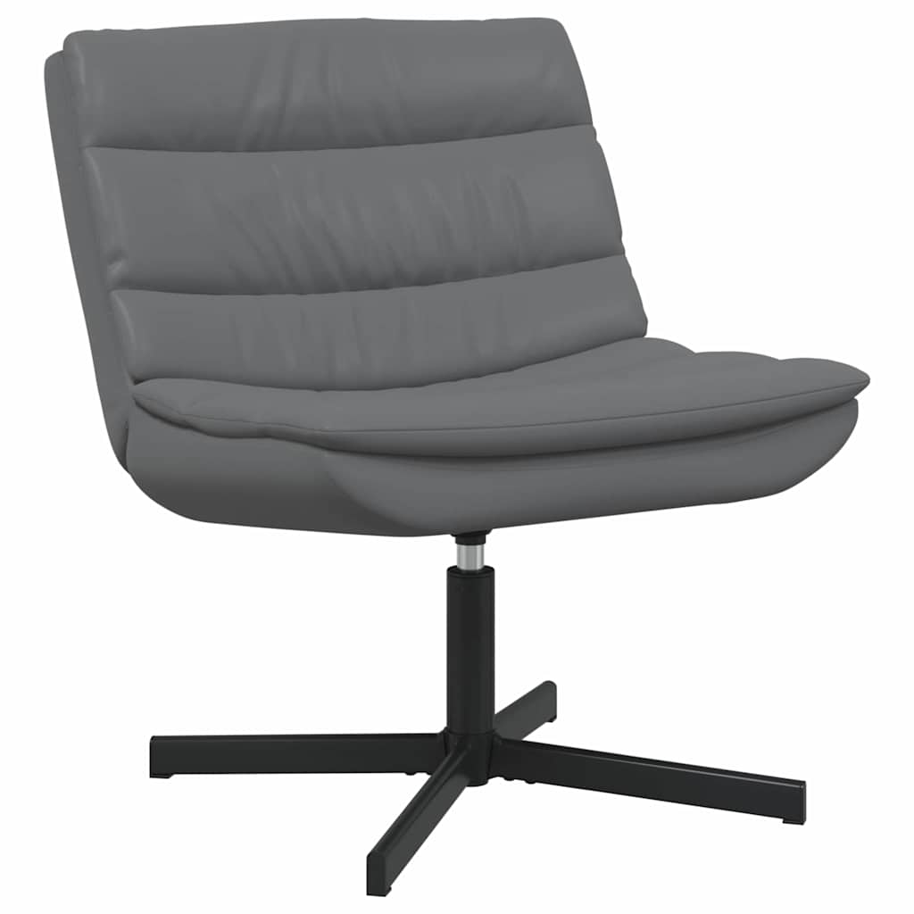 vidaXL Silla giratoria 63 x 75 x 76 cm Cuero sintético Multicolor
