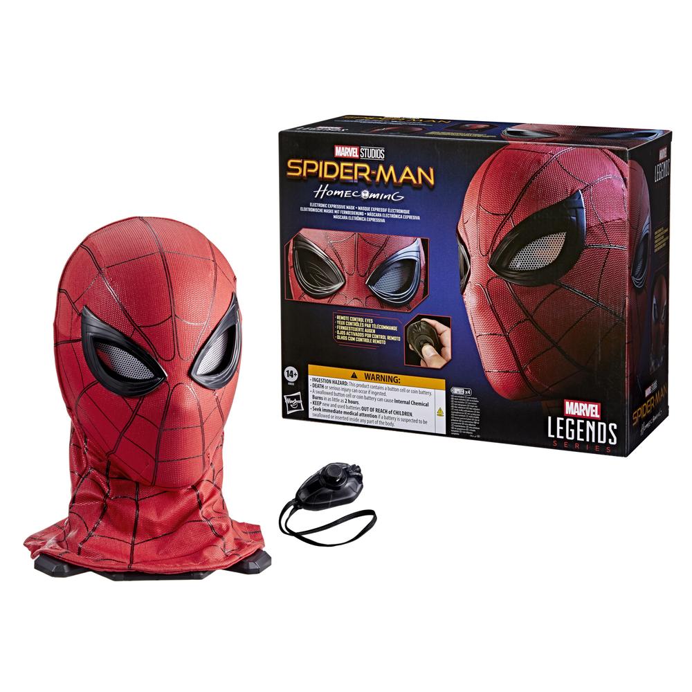 Marvel Legends Series, Spider-Man, Máscara electrónica expresiva