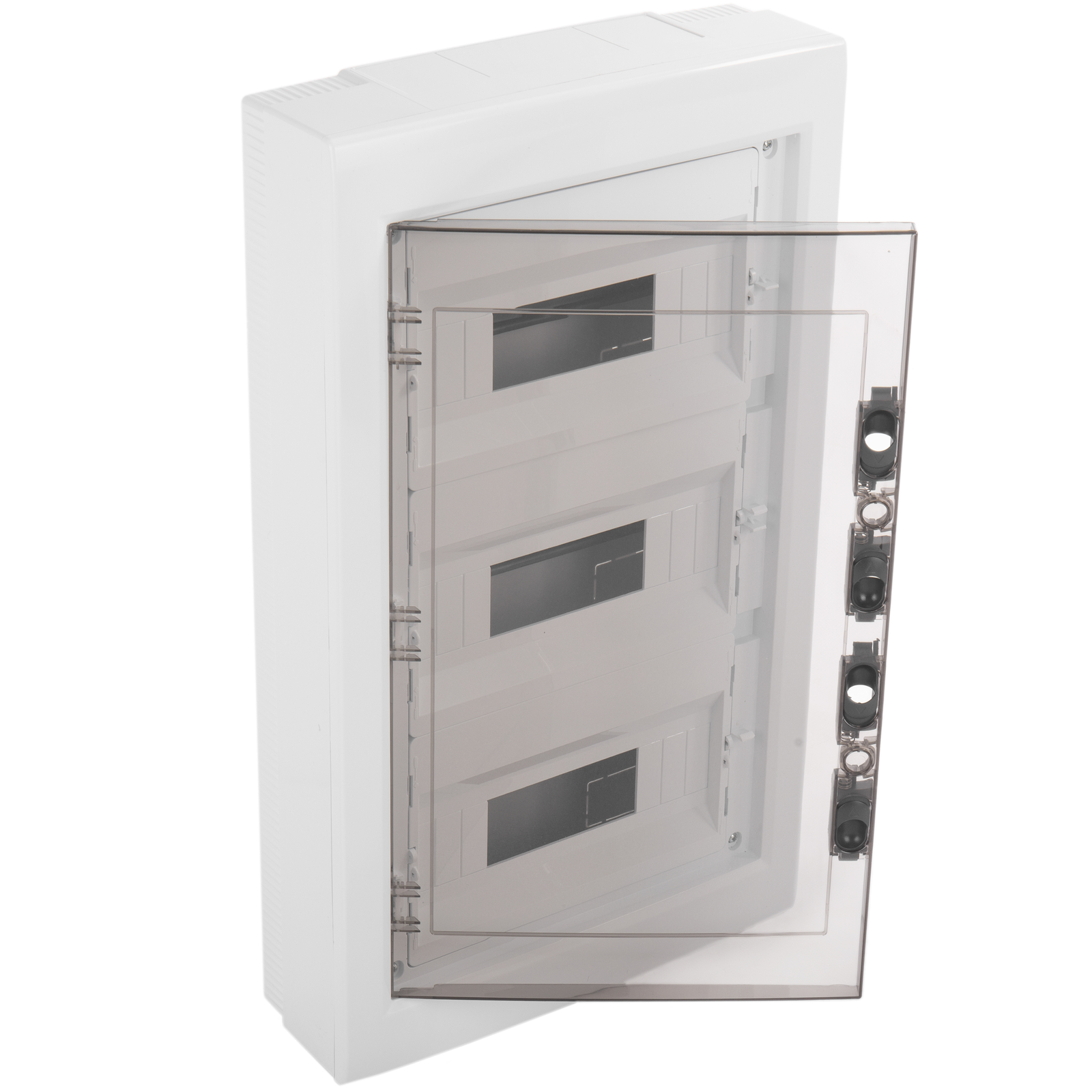 Caja de distribución eléctrica de plástico ABS para superficie de 36 módulos - BeMatik