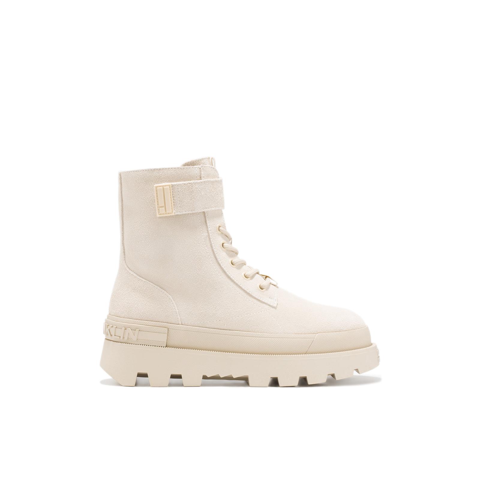 D.Franklin Botas de Mujer Corte Medio All Track Zip   - Botas para Mujer - Moda casual Mujer