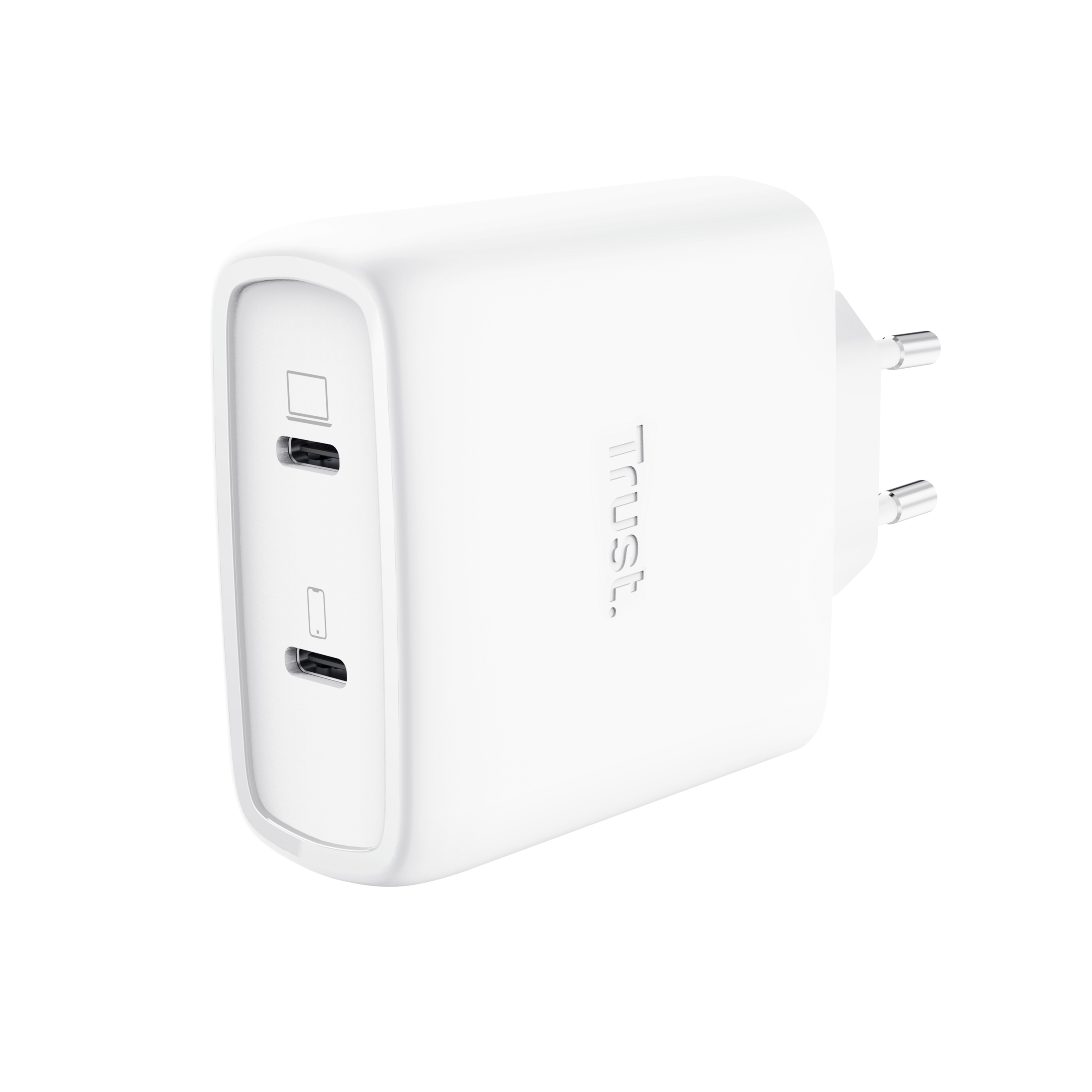 Trust Maxo Universal Blanco Corriente alterna Interior