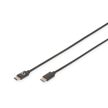 Digitus | Cable USB-C | Macho | USB-C de 24 pines | Macho | Negro | USB-C de 24 pines | 3 m