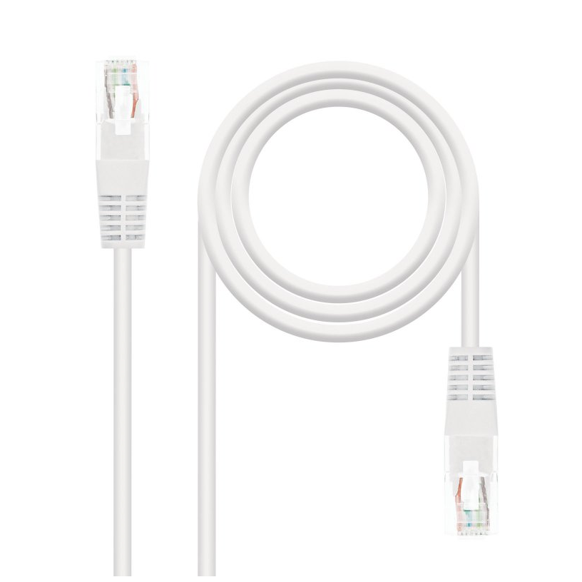 Nanocable network cable rj-45 utp awg24 cat.6 50cm white