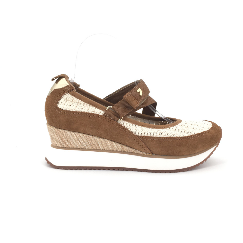 Deportivo de Gioseppo para mujer, mod.78728, Deportivo estilo merceditas con cuña y cinta textil ajustable