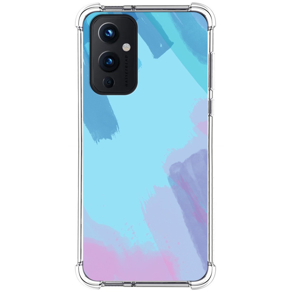 Funda Silicona Antigolpes para OnePlus 9 5G diseño Acuarela 10 Dibujos