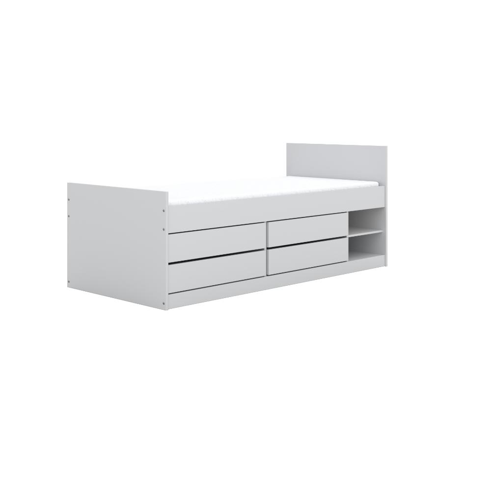 Cama 200 x 90 cm Kocot Kids Leon White