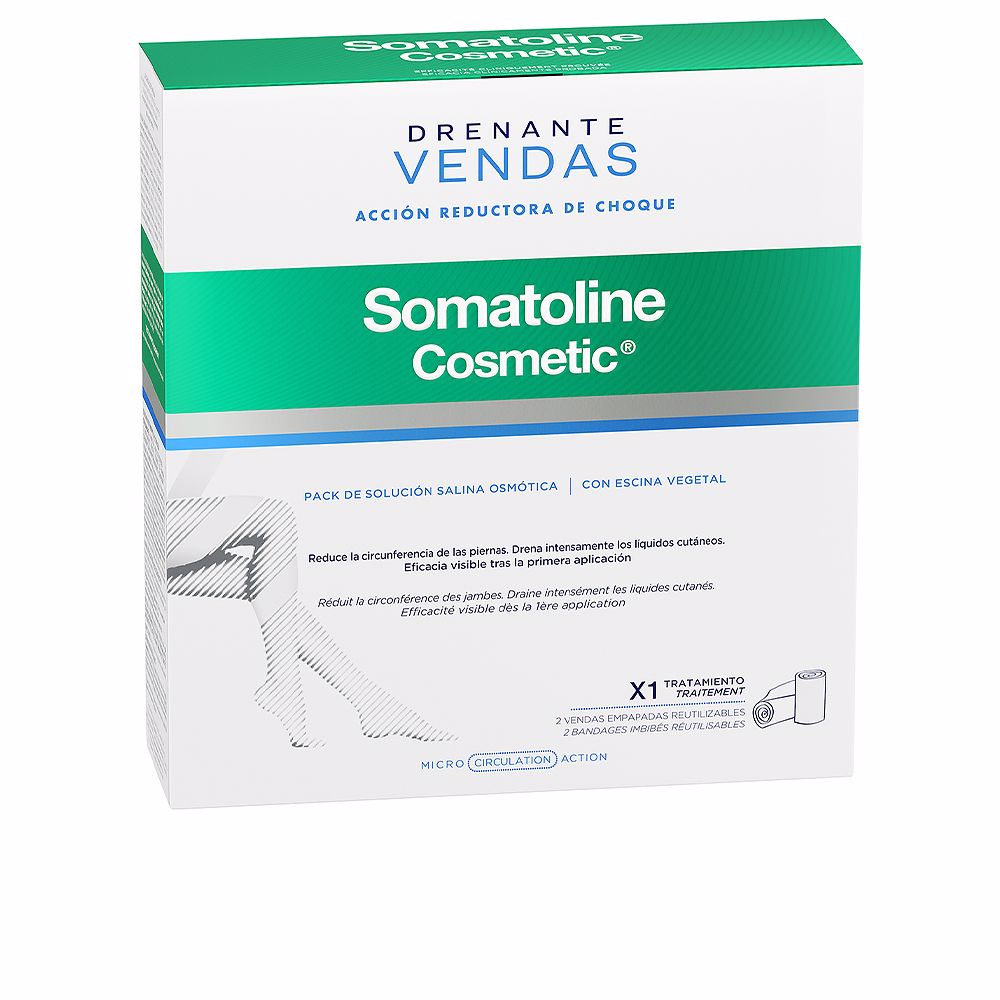 Somatoline - Cosmética Corporal Somatoline DRENANTE VENDAS KIT COMPLETO acción reductora choque