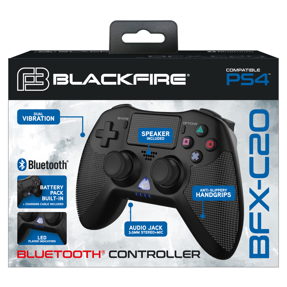 BLACKFIRE Mando Inalámbrico BLUETOOTH BFX-C20 para PS4