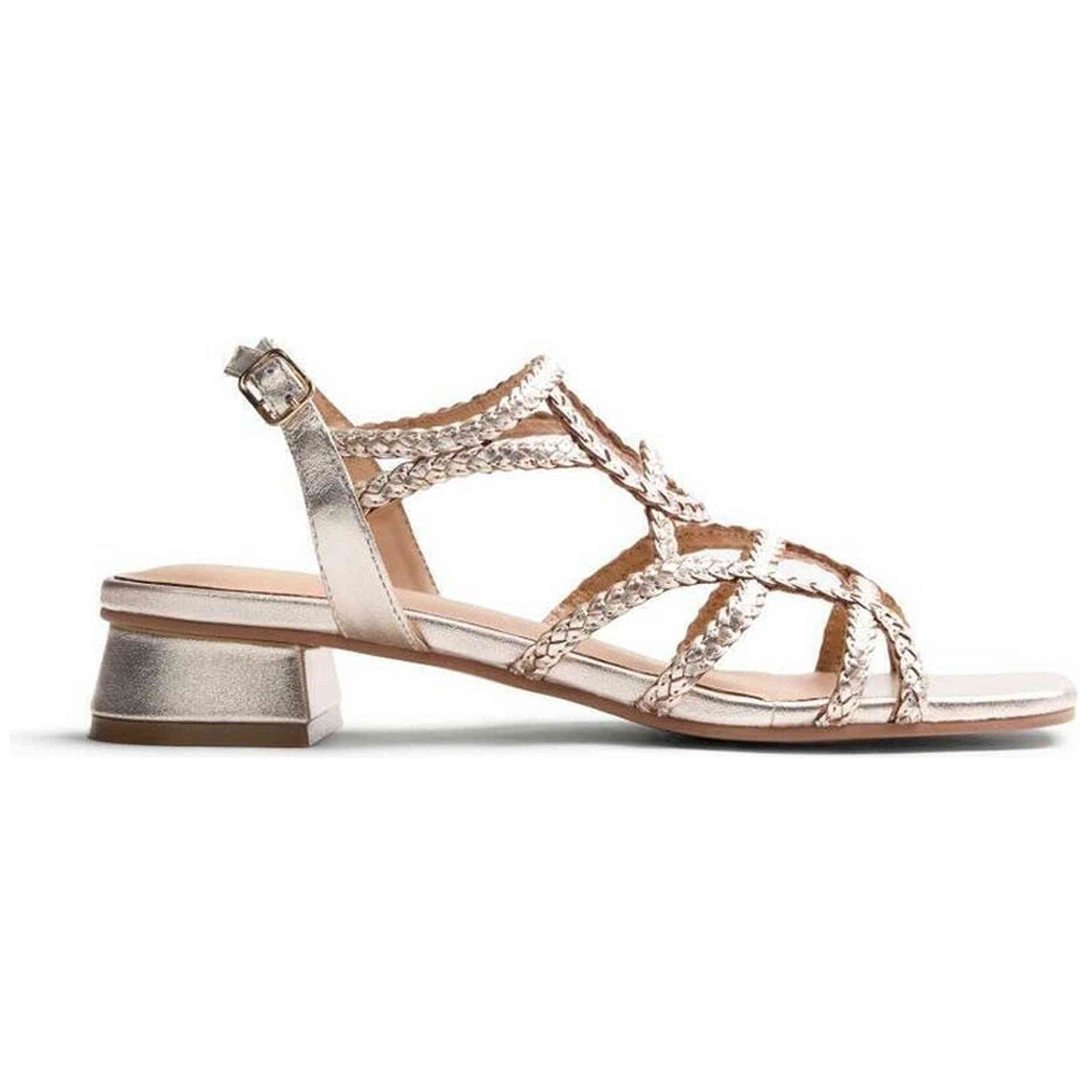 Sandalias De Tacon Gioseppo modelo Bilice para Mujer en color Plateado