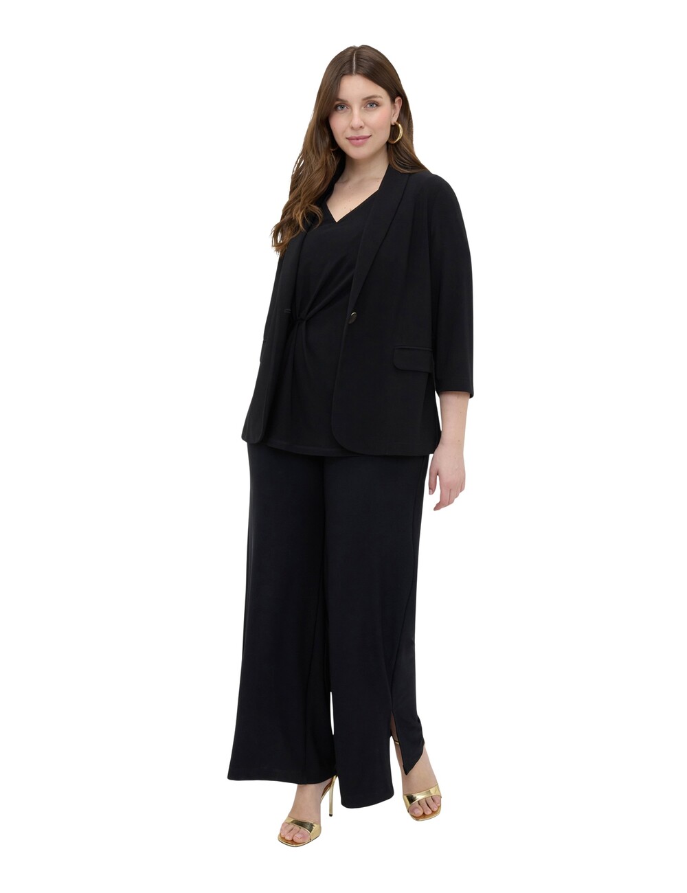 Fiorella Rubino - Pantalones Wide Leg de punto