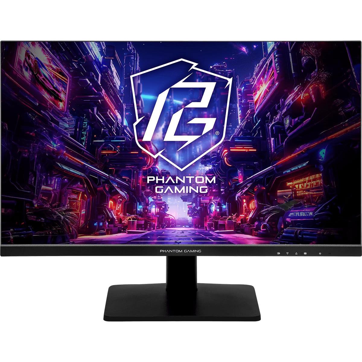 Monitor ASROCK PG27FFX1B,27",FHD (1920X1080),520HZ,1000:1,1MS,2HDMI+1DP,WiFi+3USB3.2,WiFi,Altavoces,Plano,Negro