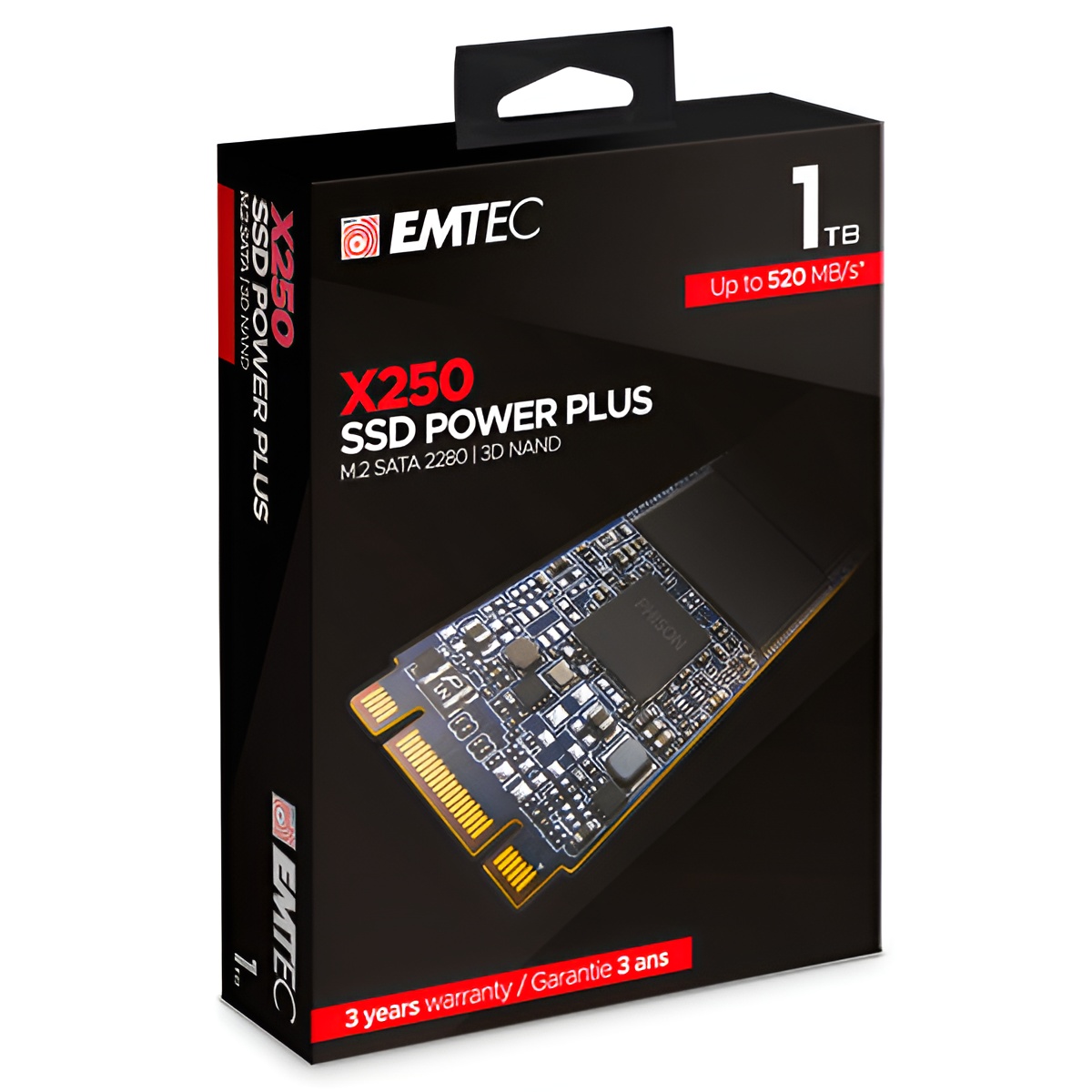 Disco duro m.2 1tb emtec power plus x250 (500mb/s escritura) ecssd1tx250