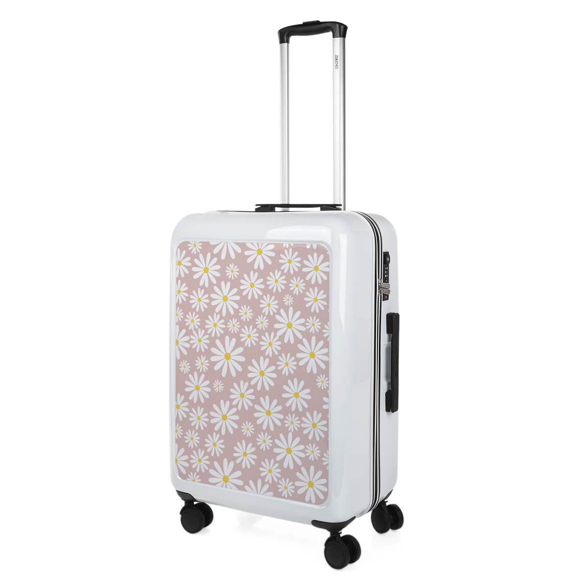 Skpat - Maletas De Viaje Medianas. Maletas De Viaje Juveniles - Maleta Mediana 4 Ruedas - Maletas De Viaje. Maleta 20Kg. Maletas Viaje. Trolley. Maleta De Viaje Con Candado 133665