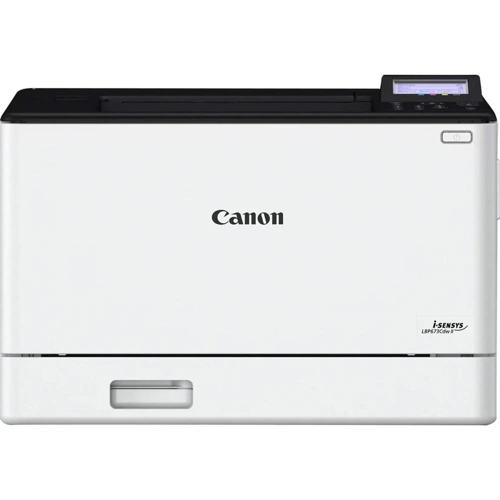 Impresora Láser a color 4 A A5, B5, Legal Wifi Canon LBP673CDW II | 33 Hasta ppm, 1.200 Hz, Soporte Microsoft Universal Print, Gestión por ID, Blanco