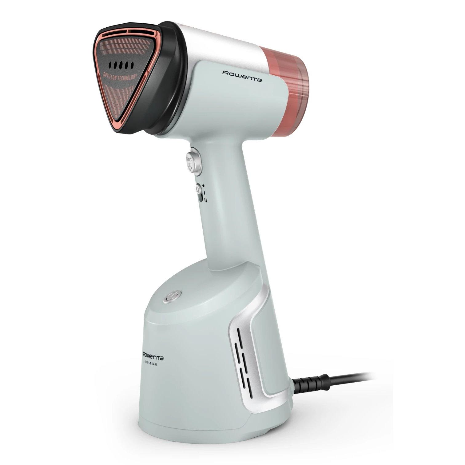 Rowenta - Centro de planchado DR9814F0 de 1400 W con suela Monotemp, vapor continuo AeroSteam y presión de 5 bar para alisado profesional en casa