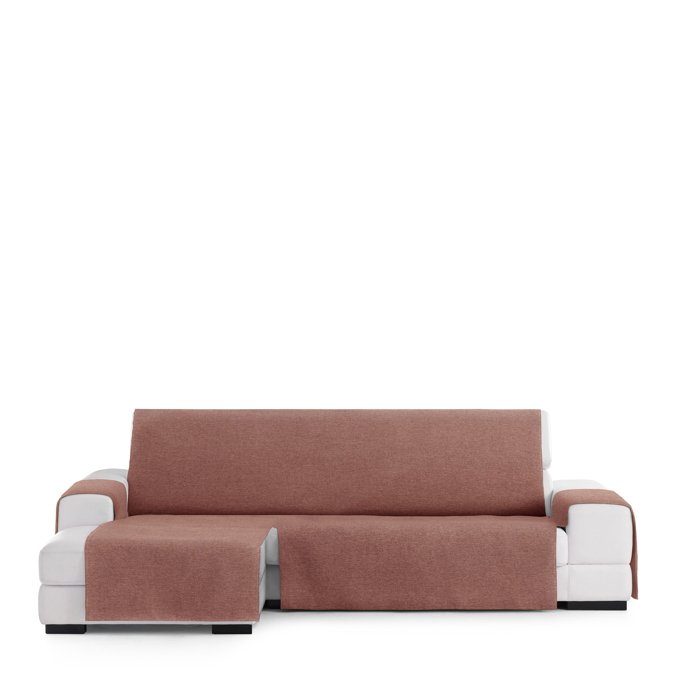 Funda de sofa chaisse longue m/3 valeria izquierda (Mirando de frente) c/9 extra, Tamaño extra izquierda, 170x310x110cm, Fábricada en España