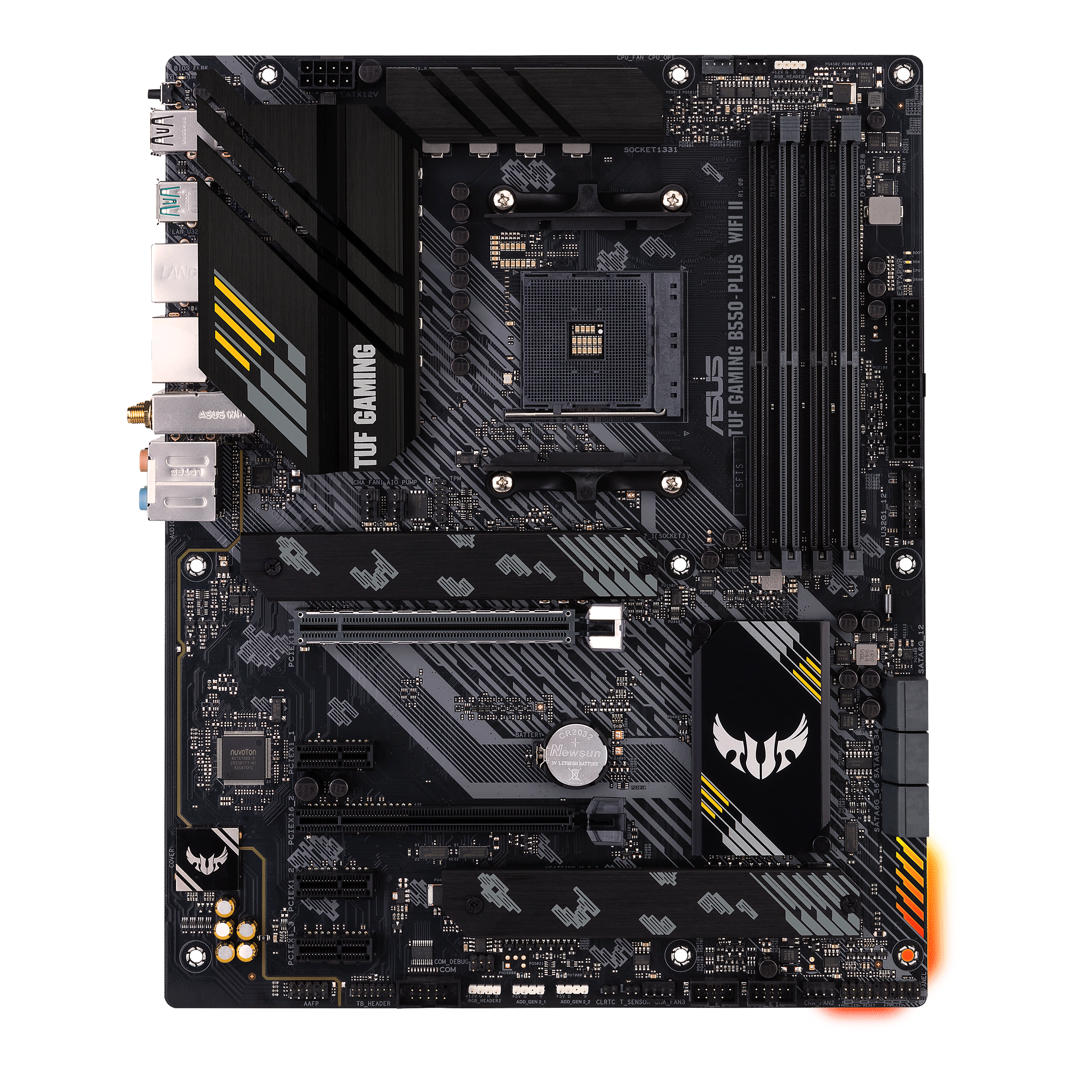 ASUS TUF GAMING B550-PLUS WIFI II - Socket AM4 - micro ATX - AMD B550