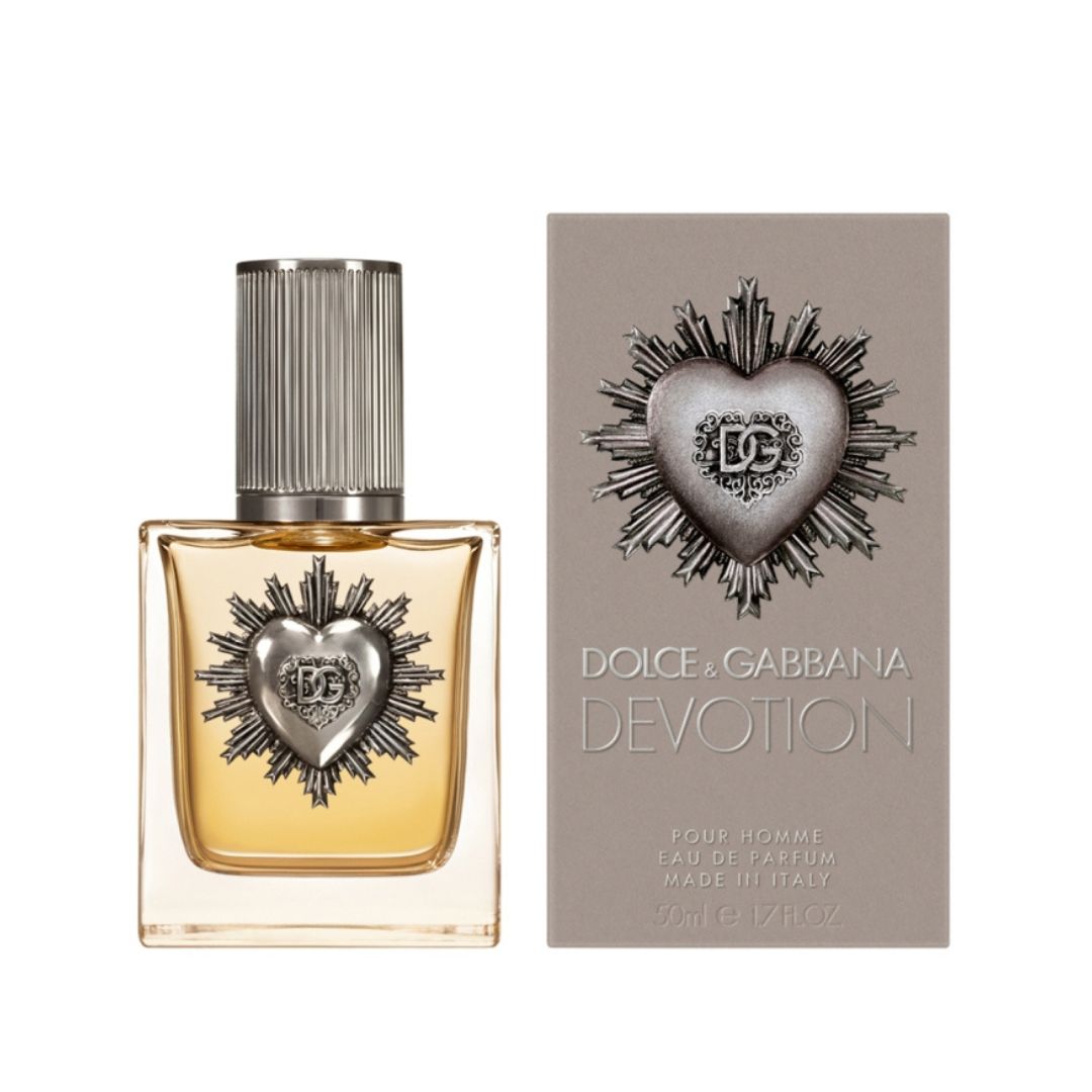 Dolce & Gabbana - Devotion Pour Homme 50 Ml. Eau de Parfum | Perfume para hombres. Fragancia que encarna la pasión y la determinación de un hombre apasionado.