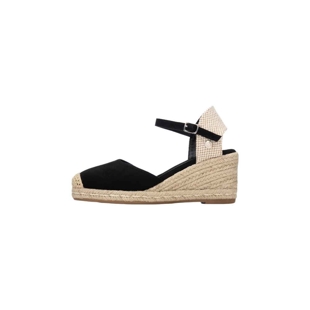 Refresh 175212 Alpargatas Con Cuña Mujer Negro