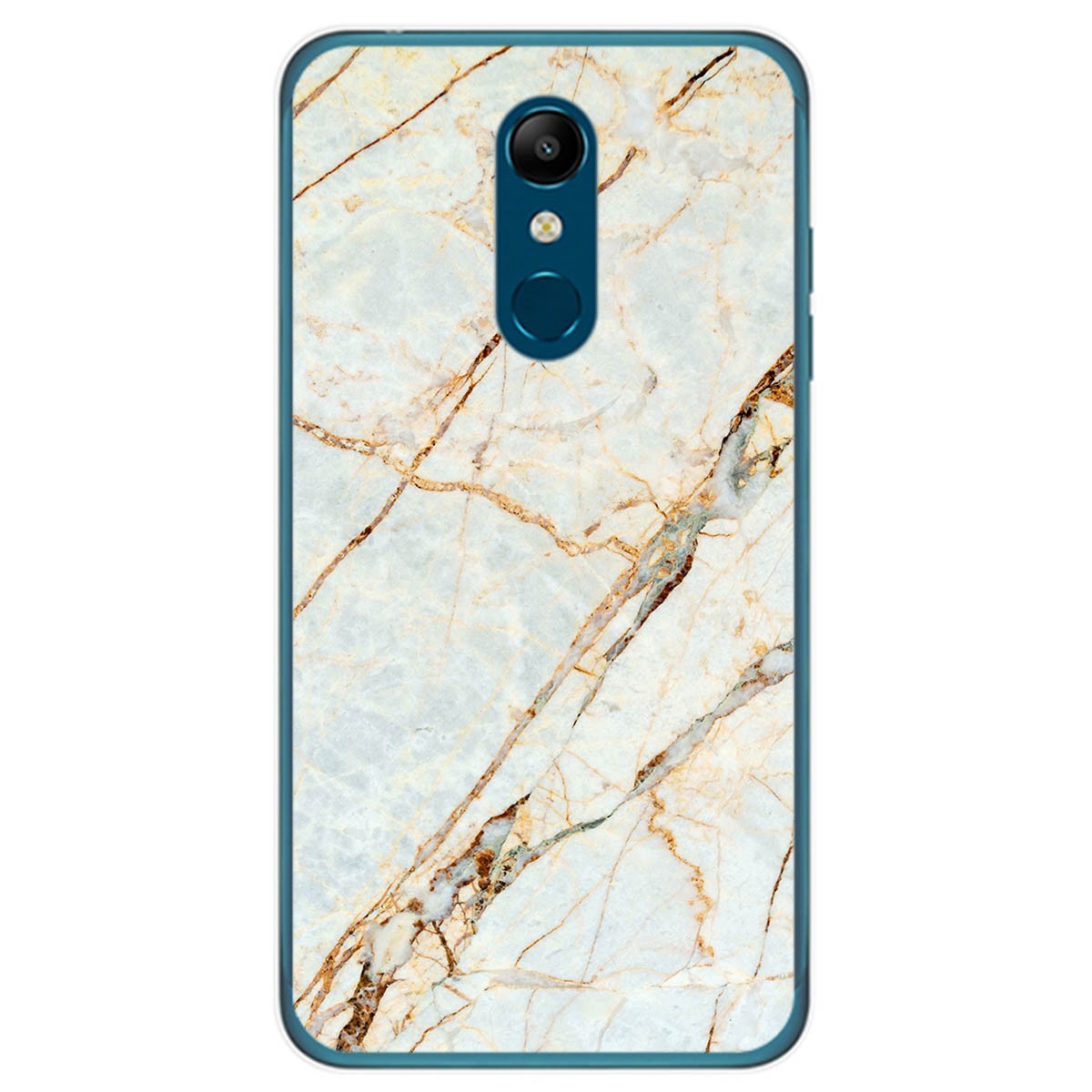 Tumundosmartphone Funda Gel Tpu para Lg K11 diseño Mármol 13 Dibujos