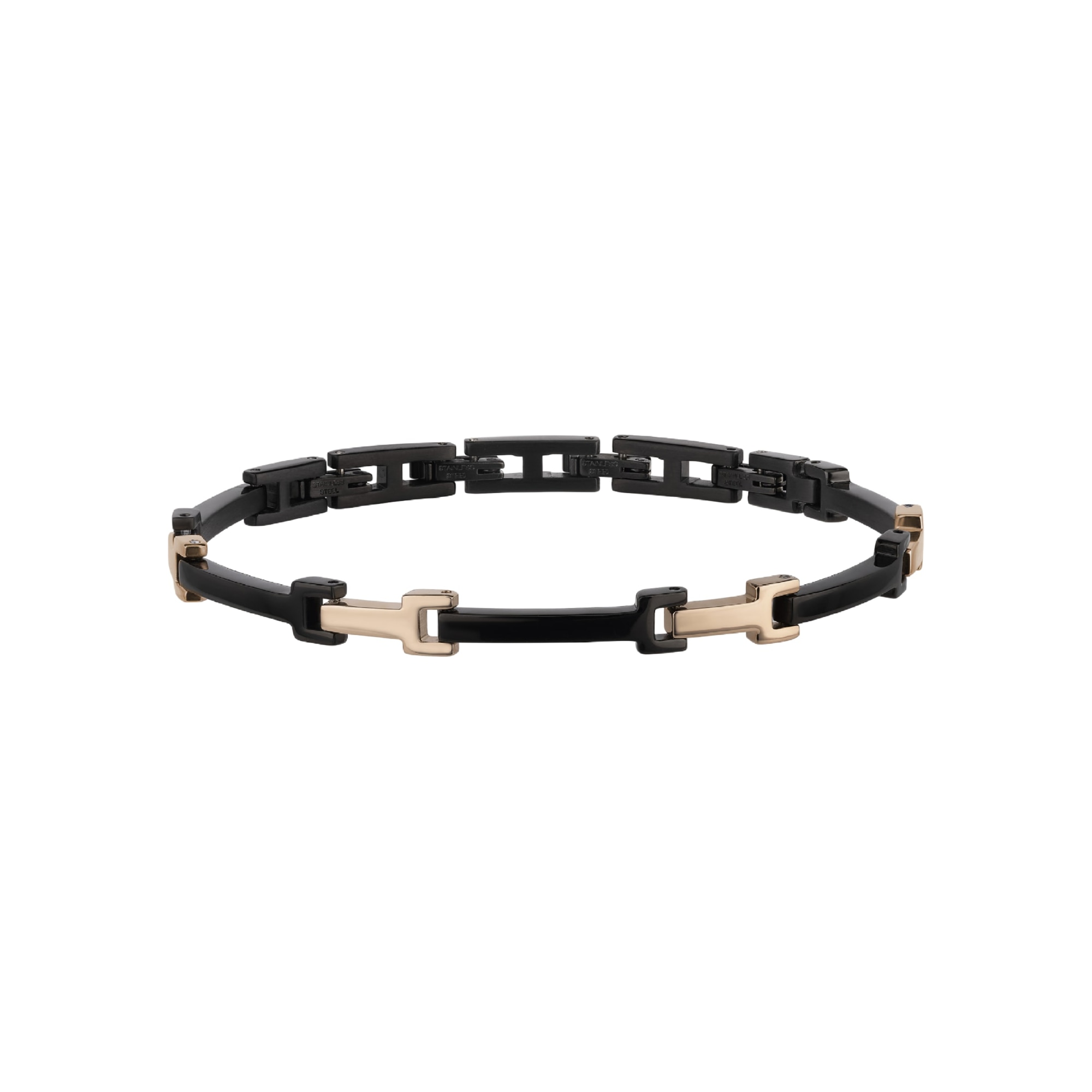 BREIL  Colección Y, Pulsera Hombre en Acero Coloreado, Ideas de regalos para Hombre