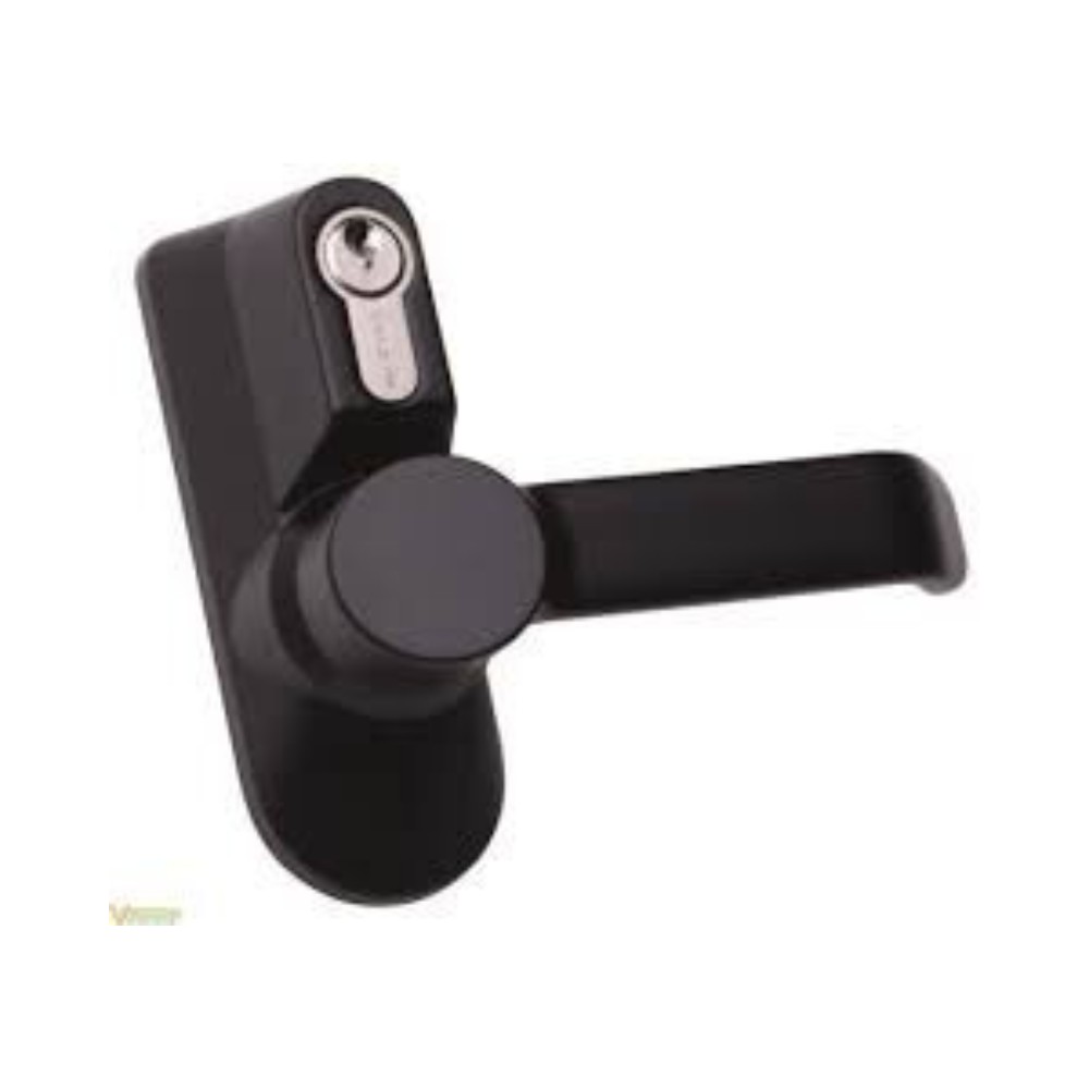 MANILLA PUERTA ANTIPANICO LLAVE EXTERIOR NEGRO